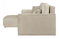 OTTO home Ecksofa »BEATRICE optionale Schlafsofa mit Bettkasten, B/T/H: 265/170/86 cm« L-Form, wahlweise auch mit Bettfunktion und Bettkasten