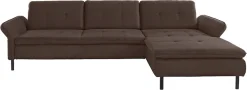 OTTO home Ecksofa »Birkholm L-Form« Armlehnverstellung, auch in Easy Clean Bezug - mit Wasser zu reinigen