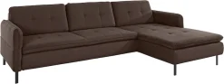 OTTO home Ecksofa »Birkholm L-Form« Armlehnverstellung, auch in Easy Clean Bezug - mit Wasser zu reinigen