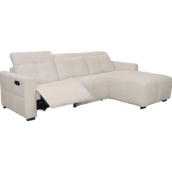OTTO home Ecksofa »CAARLA Cord, L-Form, 261 cm, man. oder elektr. Relaxfunktion (USB-A/C)« mit USB-A und USB-C bei elektrischer Ausführung, Kopfteilverstellung