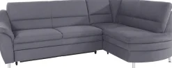 OTTO home Ecksofa »Cardoso L-Form« Federkern, wahlweise mit Bett, Schubkasten