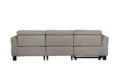 OTTO home Ecksofa »CARPARI Webstoff,L-Form,224 cm, man./elektr. Relaxfunktion« (USB A/C), sowie Kopfteilverstellung