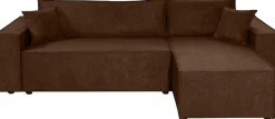 OTTO home Ecksofa »CASSI L-Form, 241cm - OTTO. Verlässliche Qualität.« Schlaffunktion (133/200), Bettkasten, Cord, Unser Tiefpreis