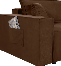 OTTO home Ecksofa »CASSI L-Form, 241cm - OTTO. Verlässliche Qualität.« Schlaffunktion (133/200), Bettkasten, Cord, Unser Tiefpreis