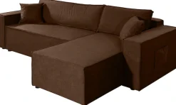 OTTO home Ecksofa »CASSI L-Form, 241cm - OTTO. Verlässliche Qualität.« Schlaffunktion (133/200), Bettkasten, Cord, Unser Tiefpreis