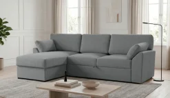 OTTO home Ecksofa »Citry« Breite 246 cm, Chenille, Bettfunktion, Bettkasten, L-Form