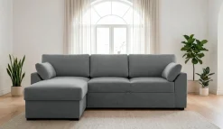 OTTO home Ecksofa »Citry« Breite 246 cm, Chenille, Bettfunktion, Bettkasten, L-Form