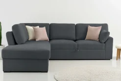 OTTO home Ecksofa »Citry« Breite 242 cm, Chenille, Bettfunktion, Bettkasten, L-Form