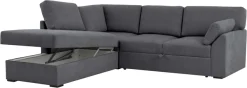 OTTO home Ecksofa »Citry« Breite 242 cm, Chenille, Bettfunktion, Bettkasten, L-Form