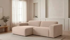 OTTO home Ecksofa »Clayton Breite 247 cm, L-form« in einem trendigen Cord-Bezug, verschiedene Kombinationen verfügbar