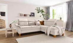 OTTO home Ecksofa »Conville L-Form« Federkern, wahlweise mit Schlaffunktion und Bettkasten bzw. Stauraum