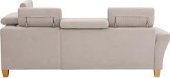 OTTO home Ecksofa »Conville L-Form« Federkern, wahlweise mit Schlaffunktion und Bettkasten bzw. Stauraum