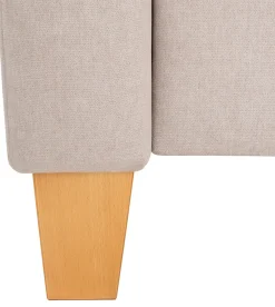 OTTO home Ecksofa »Conville L-Form« Federkern, wahlweise mit Schlaffunktion und Bettkasten bzw. Stauraum