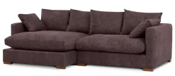 OTTO home Ecksofa »Coray« Breite 266 cm, extra weich und kuschelig, mit Federn und Daunen