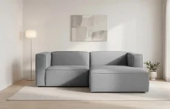 OTTO home Ecksofa »Dalby, L-Form,« extra tiefe Sitzfläche, mit Kedernaht, angenehmer Sitzkomfort