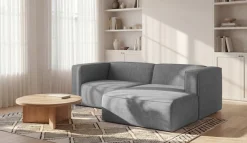 OTTO home Ecksofa »Dalby, L-Form,« extra tiefe Sitzfläche, mit Kedernaht, angenehmer Sitzkomfort