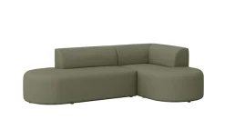 OTTO home Ecksofa »Ecksofa Tvinne mit Ottomane links oder rechts bestellbar« L-Form, mit Wellenunterfederung, BxTxH 260x170x73 cm