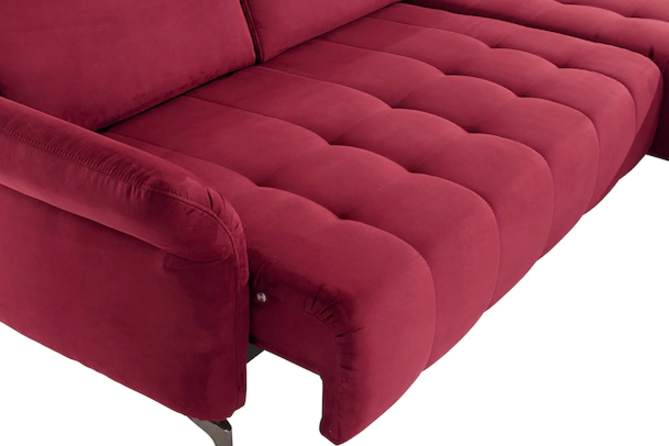 OTTO home Ecksofa »Fresh L-Form« Federkern, wahlweise Kopfteilverstellung und motorischer Vorziehsitz