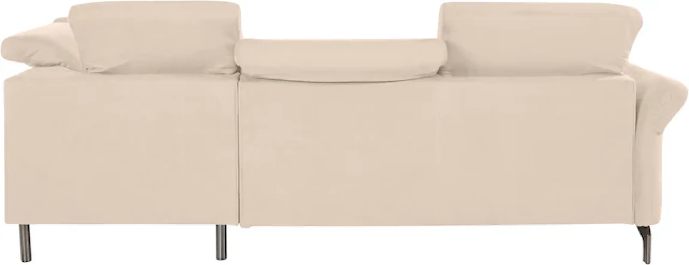 OTTO home Ecksofa »Fresh L-Form« Federkern, wahlweise Kopfteilverstellung und motorischer Vorziehsitz