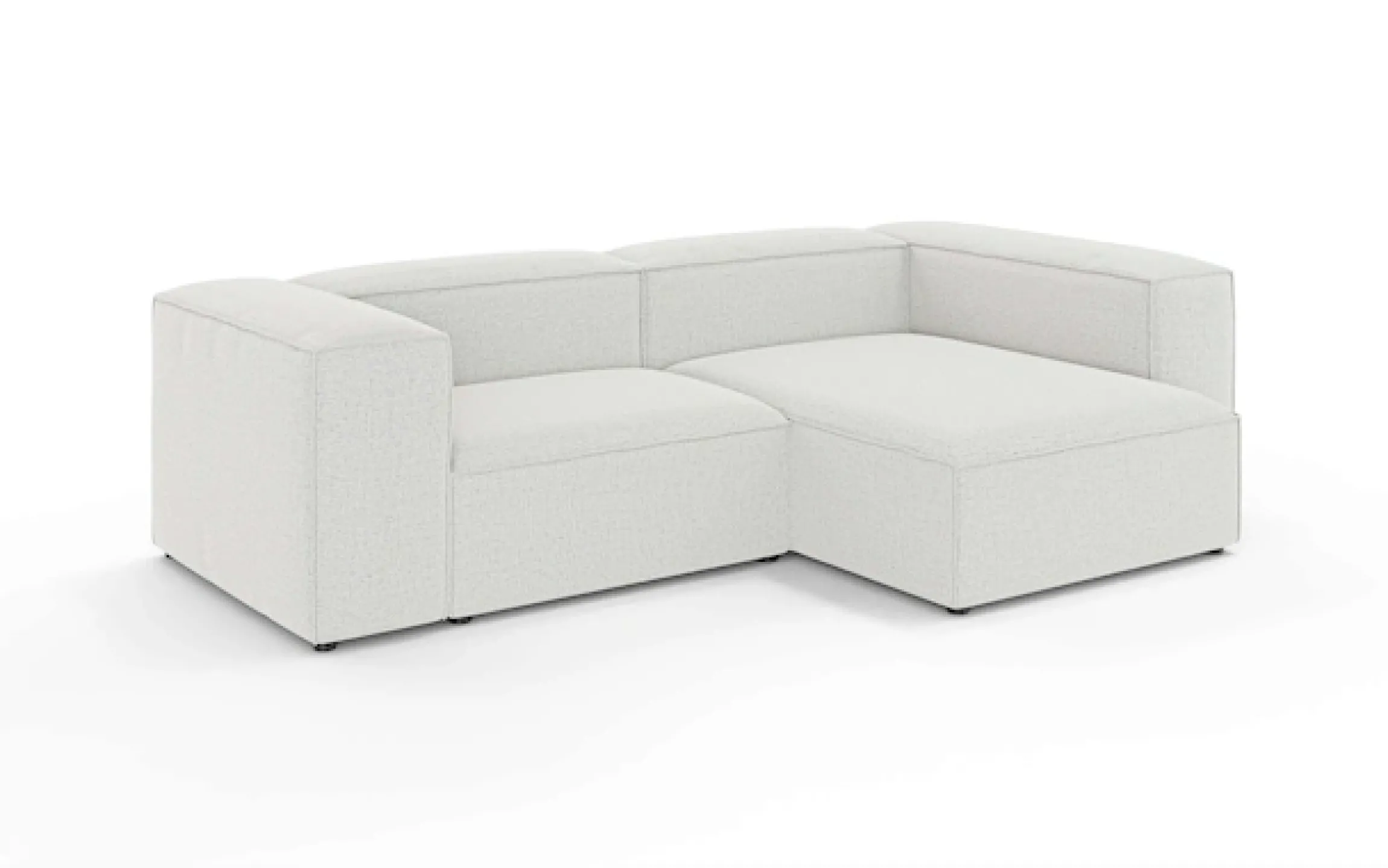 OTTO home Ecksofa »HAILY L-Form links/rechts, Modularsofa, Sitztiefe 70/130 cm« als Modul oder separat verwendbar, für individuelle Zusammenstellung