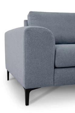 OTTO home Ecksofa »Henry, L-Form, Breite 294 cm« mit Metallbeinen, Wellenunterfederung, wasserabweisender Stoff