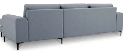 OTTO home Ecksofa »Henry, L-Form, Breite 294 cm« mit Metallbeinen, Wellenunterfederung, wasserabweisender Stoff