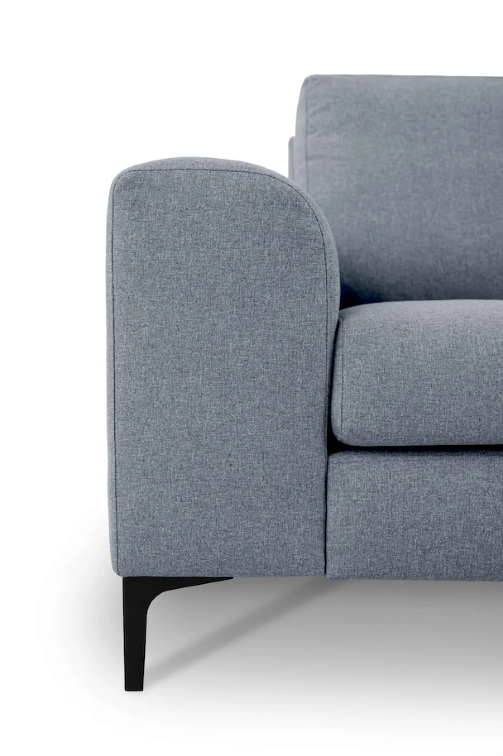 OTTO home Ecksofa »Henry, L-Form, Breite 294 cm« mit Metallbeinen, Wellenunterfederung, wasserabweisender Stoff