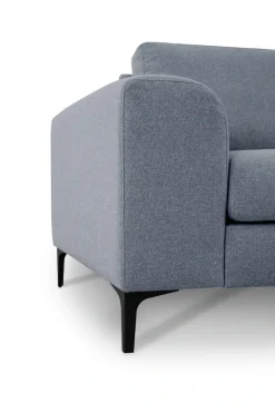 OTTO home Ecksofa »Henry, L-Form, Breite 294 cm« mit Metallbeinen, Wellenunterfederung, wasserabweisender Stoff