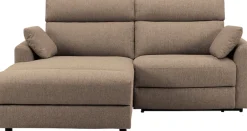 OTTO home Ecksofa »JENNA L-Form,209cm - OTTO. Verlässliche Qualität.« manuelle o. elektrische Relaxfunktion, USB A/C, Struktur fein.