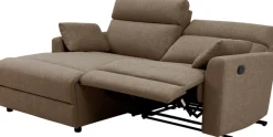 OTTO home Ecksofa »JENNA L-Form,209cm - OTTO. Verlässliche Qualität.« manuelle o. elektrische Relaxfunktion, USB A/C, Struktur fein.