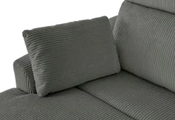 OTTO home Ecksofa »JENNA L-Form,209cm - OTTO. Verlässliche Qualität.« manuelle o. elektrische Relaxfunktion, USB A/C, weicher Sitz, Cord.