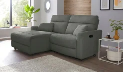 OTTO home Ecksofa »JENNA L-Form,209cm - OTTO. Verlässliche Qualität.« manuelle o. elektrische Relaxfunktion, USB A/C, weicher Sitz, Cord.