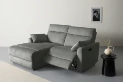 OTTO home Ecksofa »JENNA L-Form,209cm - OTTO. Verlässliche Qualität.« manuelle o. elektrische Relaxfunktion, USB A/C, weicher Sitz, Cord.