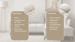 OTTO home Ecksofa »JINNIE Chenille, L-Form, Polsterecke m. Schlaffunktion« Recamiere links/rechts montierbar, als Webstoff oder Chenille-Stoff