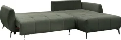 OTTO home Ecksofa »JINNIE Webstoff, L-Form, Polsterecke m. Schlaffunktion« Recamiere links/rechts montierbar, als Webstoff oder Chenille-Stoff