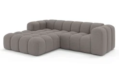 OTTO home Ecksofa »KALLIE L-Form,248 cm - OTTO. Verlässliche Qualität.« Bubble Optik, moderne Steppung, hoher Sitzkomfort