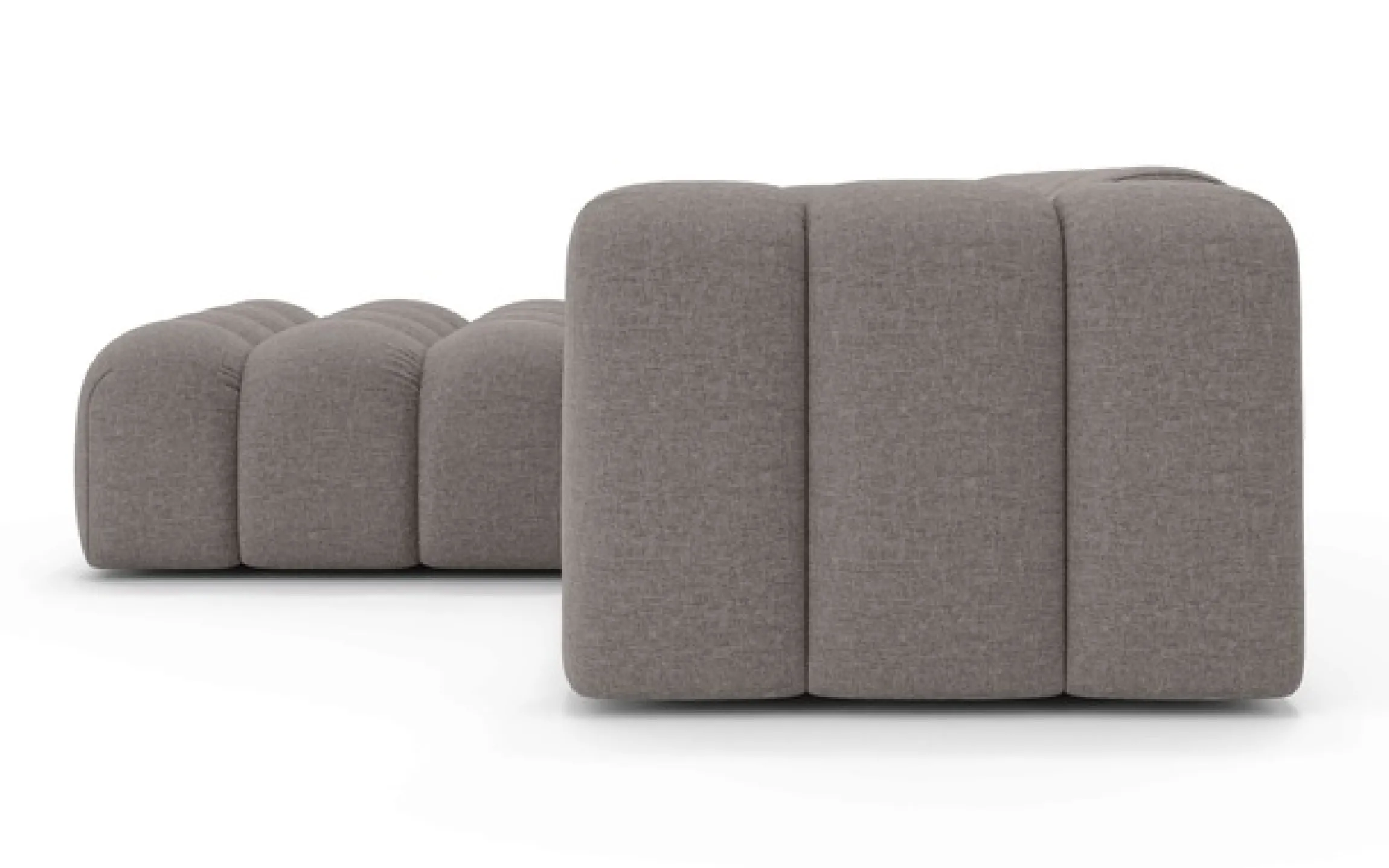 OTTO home Ecksofa »KALLIE L-Form,248 cm - OTTO. Verlässliche Qualität.« Bubble Optik, moderne Steppung, hoher Sitzkomfort