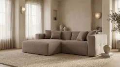 OTTO home Ecksofa »Kelani« mit dekorativer Knopfsteppung an den Armlehnen