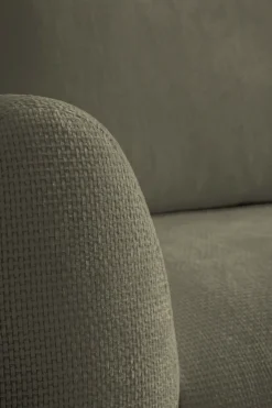 OTTO home Ecksofa »KELLIE, L-Form, 315 cm, verstellbare Armlehne, Metallfüße,« wahlweise Recamiere links o. rechts, Chenille-Stoff, hoher Sitzkomfort