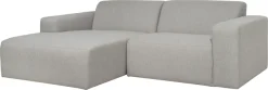OTTO home Ecksofa »Koa, 228 cm, L-Form, Modulsofa in Cord, Chenille, Struktur, Webstoff« Designsofa, weicher Lounge-Sitzkomfort, Welleunterfederung, bodentief