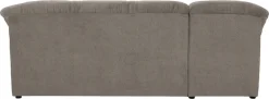 OTTO home Ecksofa »Langelland 232 x 146 cm, auch mit Schlaffunktion, mittelfester Sitz« L-Form, mit Federkern, pflegeleichter, weicher Luxus-Microfaser