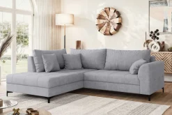 OTTO home Ecksofa »LEEVKE Design-Sofa mit Ottomane rechts/links bestellbar, Breite 232 cm« in vielen modernen Farben erhältlich, belastbar bis 480 kg