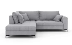 OTTO home Ecksofa »LEEVKE Design-Sofa mit Ottomane rechts/links bestellbar, Breite 232 cm« in vielen modernen Farben erhältlich, belastbar bis 480 kg