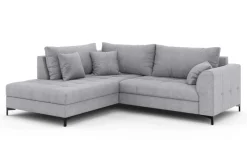 OTTO home Ecksofa »LEEVKE Design-Sofa mit Ottomane rechts/links bestellbar, Breite 232 cm« in vielen modernen Farben erhältlich, belastbar bis 480 kg