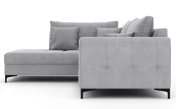 OTTO home Ecksofa »LEEVKE Design-Sofa mit Ottomane rechts/links bestellbar, Breite 232 cm« in vielen modernen Farben erhältlich, belastbar bis 480 kg