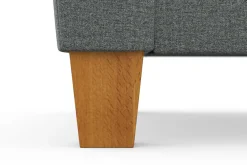 OTTO home Ecksofa »Lindgren L-Form« wahlweise mit Bett mit klappbaren Rollen, Kasten und Kopfverstellung