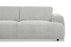 OTTO home Ecksofa »Linkka, Breite 282 cm« L-Form, in einem weichen Chenille-Stoff, mit Wellenunterfederung