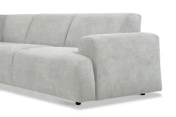 OTTO home Ecksofa »Linkka, Breite 282 cm« L-Form, in einem weichen Chenille-Stoff, mit Wellenunterfederung