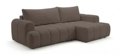 OTTO home Ecksofa »LIOORA Schlafsofa mit Bettkasten, Breite 265 cm, Verlässliche Qualität« L-Form mit Bettfunktion und Bettkasten, Recamiere rechts/links