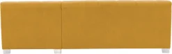 OTTO home Ecksofa »Lolland 241 x 146 cm, modern, mit Steppungen, mittelfester Sitz« L-Form, aus pflegeleichtem, weichem Luxus-Microfaser
